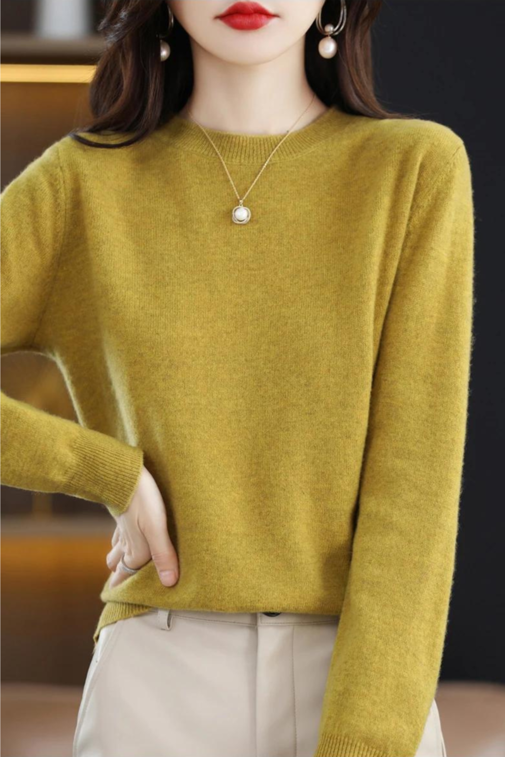 Lily™ - Stylish Long Sleeve Knit