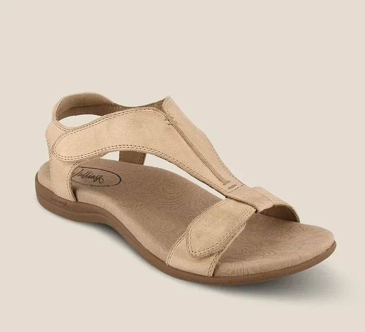 Harper™ - Adjustable Leather Orthopedic Sandals With Arch Support