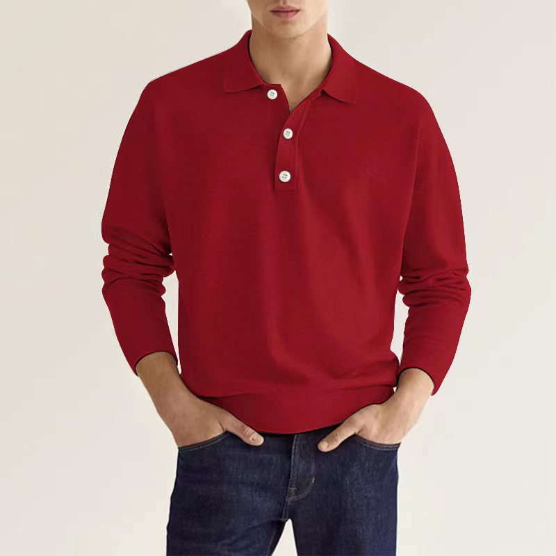 Felix™ - Stylish Long Sleeve Casual Polo Shirt