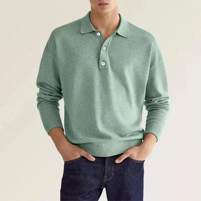 Felix™ - Stylish Long Sleeve Casual Polo Shirt