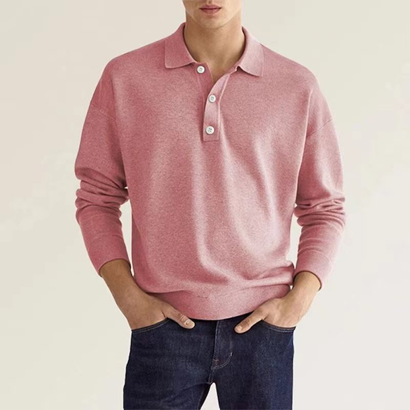 Felix™ - Stylish Long Sleeve Casual Polo Shirt