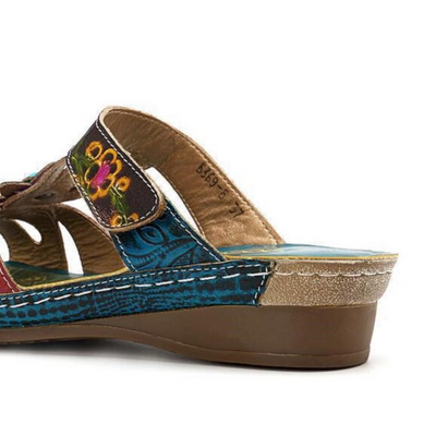 Poppy™ - Orthopedic Lightweight Sandals With Handmade Prints