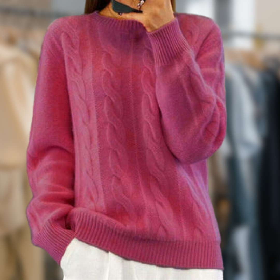 Charlotte™ - Knitted Soft Cashmere Sweater