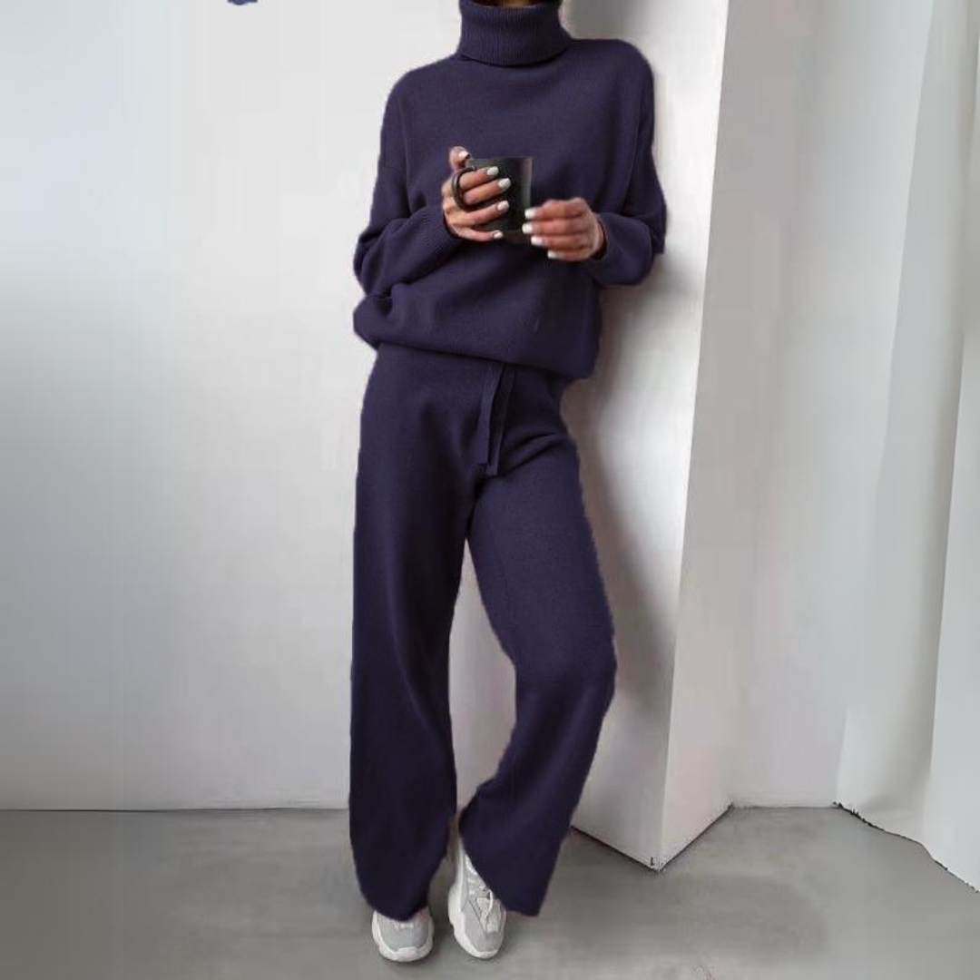 Emily™ - Comfortable Turtleneck Co-Ord Set