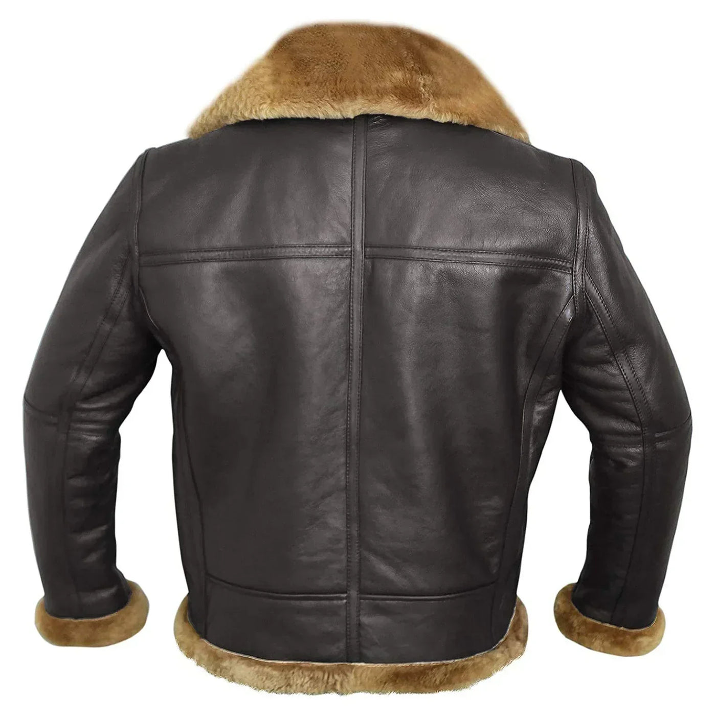 Max™ - Comfortable Vintage Vegan Leather Bomber Jacket