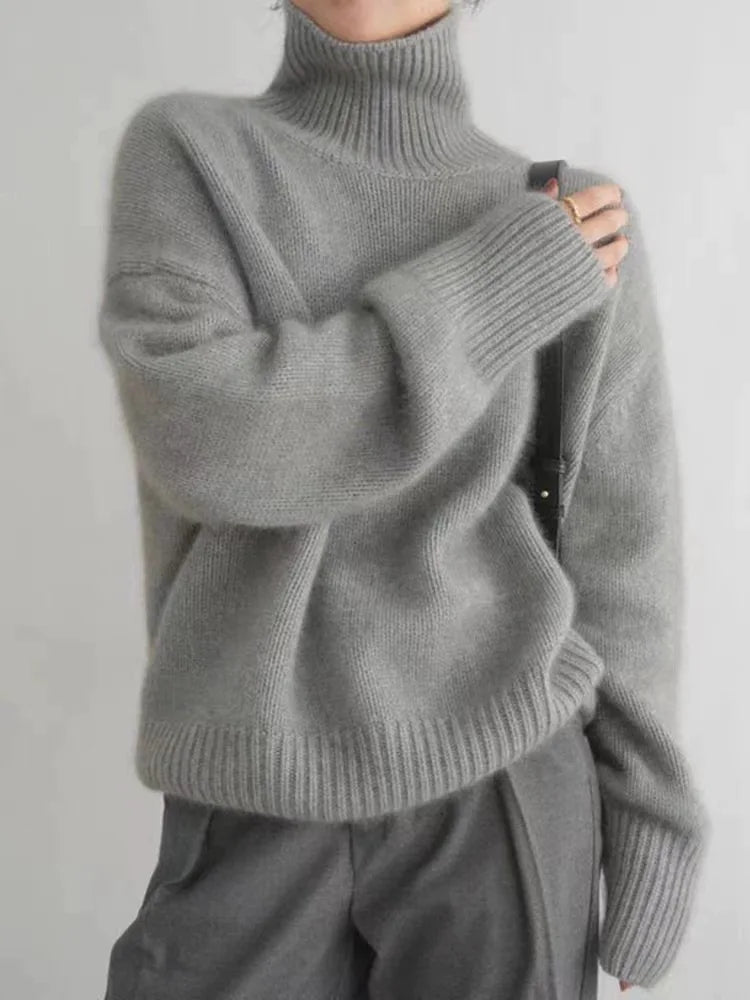 Amelia™ - Cozy Cashmere Soft Turtleneck Sweater