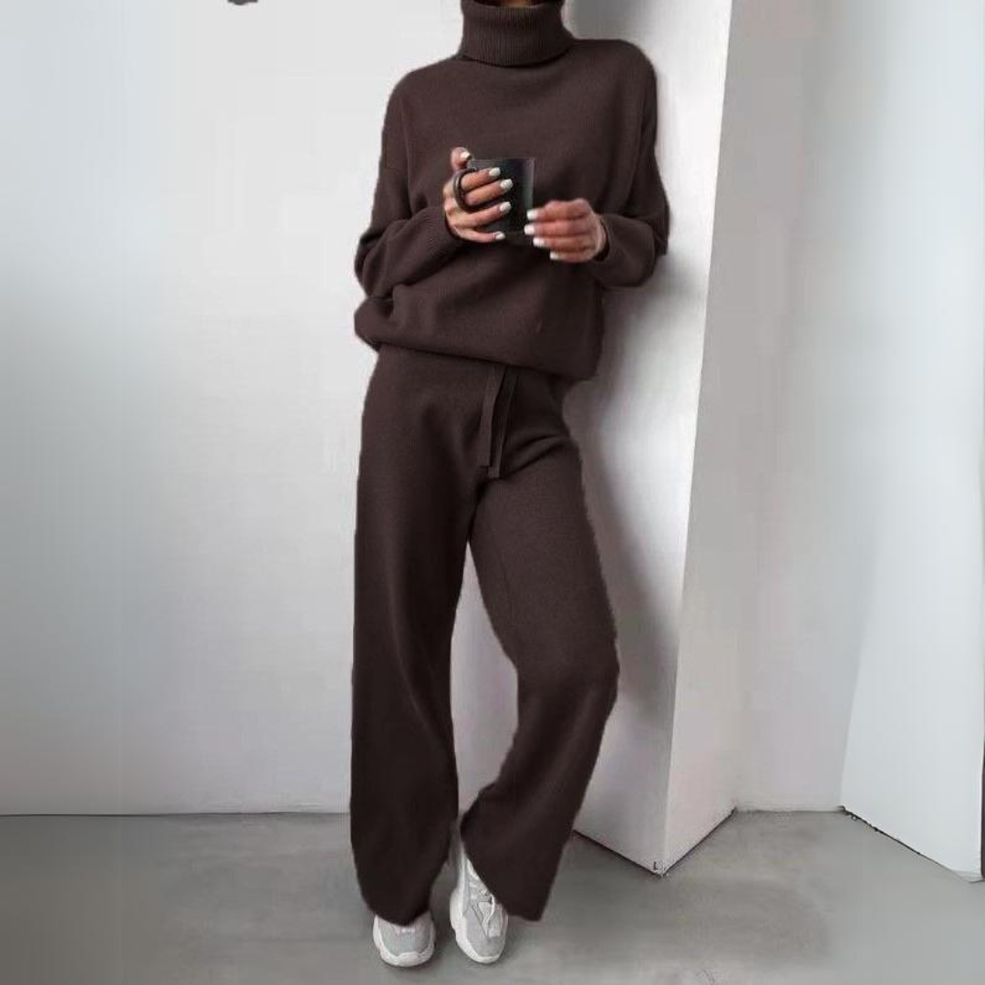 Emily™ - Comfortable Turtleneck Co-Ord Set