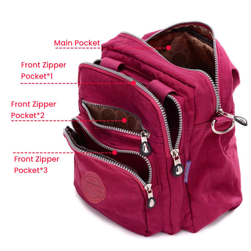 Paige™ - 3-in-1 Waterproof Multifunctional Crossbody Bag