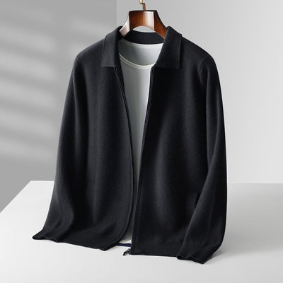 Jack™ - Stylish Full Zip Cashmere Cardigan