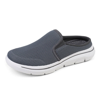 Mesh Soft Sole Breathable Comfortable Half Slippers For Men