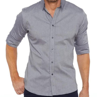 Brown™ - Stylish Wrinkle-Free Zipper Shirt