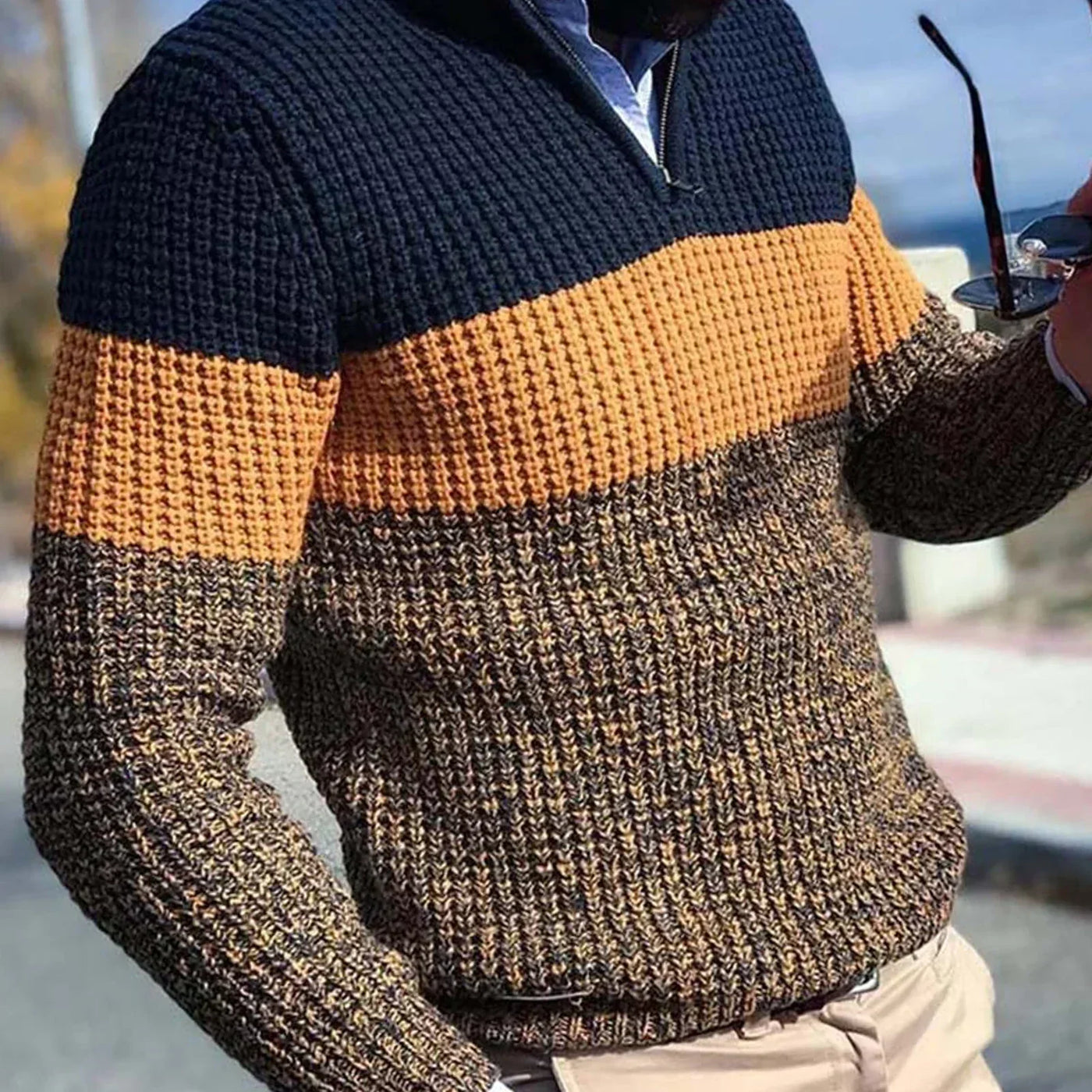 Charles™ - Elegant Warm Knitted Sweater