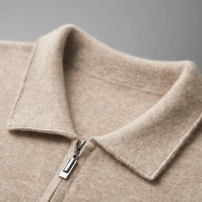 Jack™ - Stylish Full Zip Cashmere Cardigan