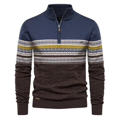 Edward™ - Casual Super Soft Ethnic Pattern Men's Sweater