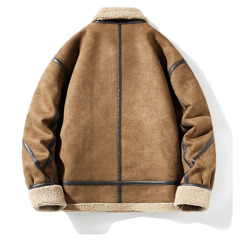 Charles™ - Vintage Style Warm Suede Jacket