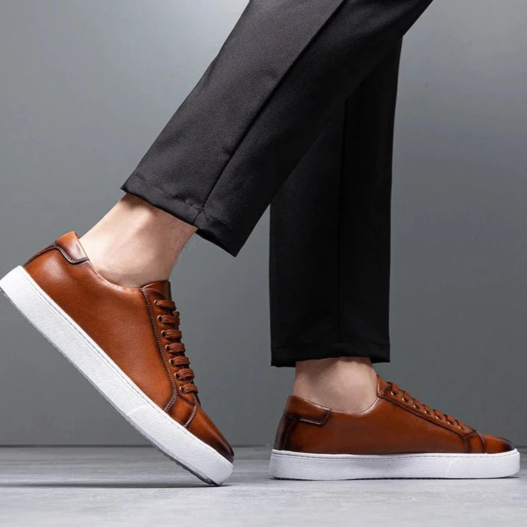 Franco™ - Comfortable Leather Sneaker