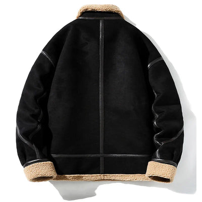 Charles™ - Vintage Style Warm Suede Jacket