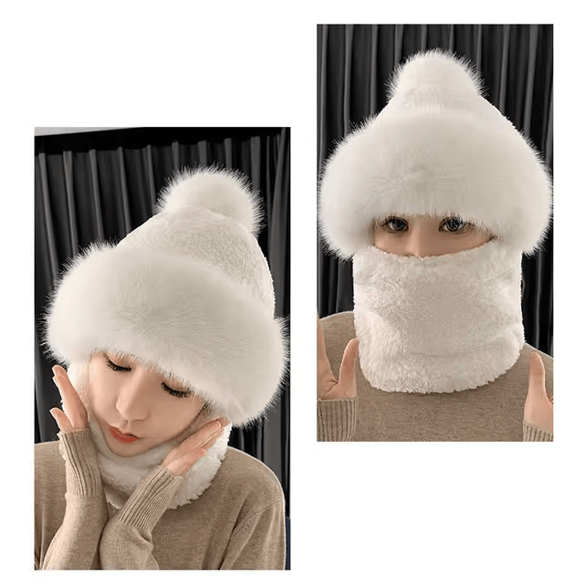 Sienna™ - Windproof Fleece Scarf Hat