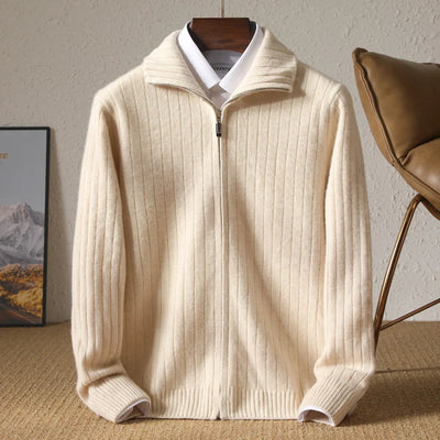 Edward™ - Comfortable Merino Wool Business Cardigan