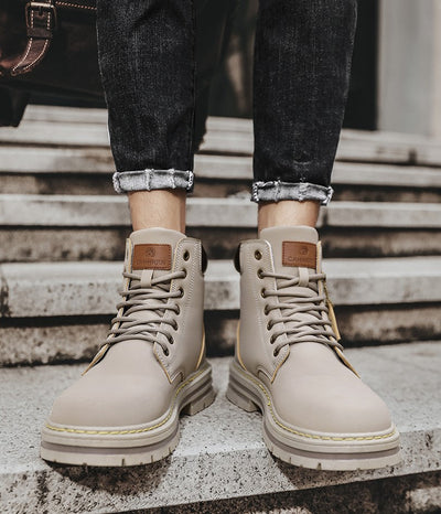 Charles™ - Comfortable Warm Lace-up Boots