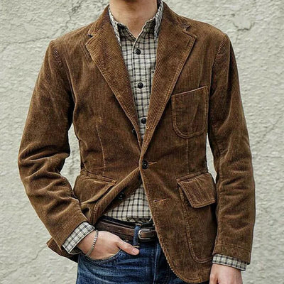 William™ - Stylish Vintage Corduroy Blazer