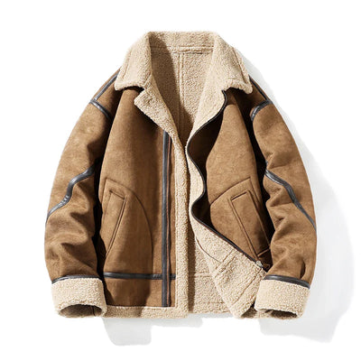 Charles™ - Vintage Style Warm Suede Jacket