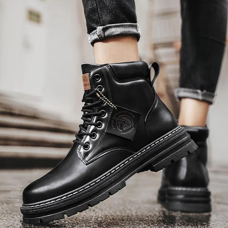 Charles™ - Comfortable Warm Lace-up Boots