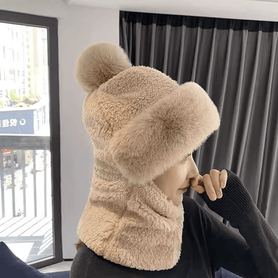 Sienna™ - Windproof Fleece Scarf Hat