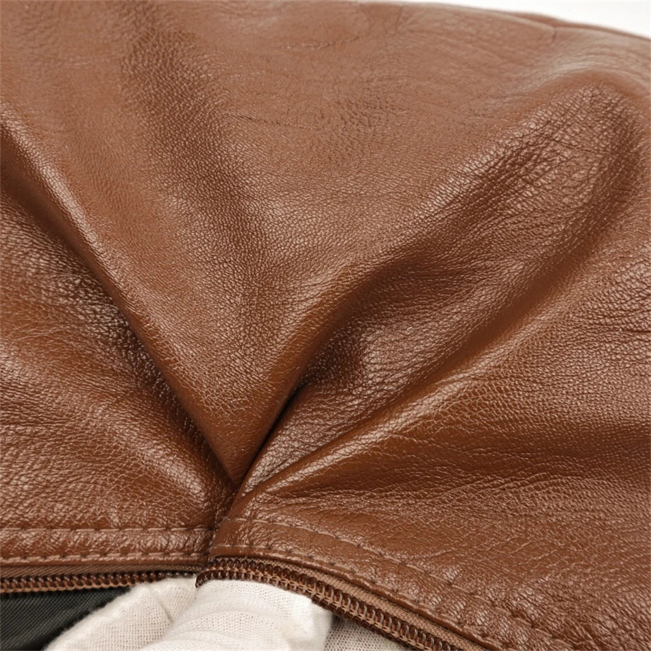 Jade™ - Vintage Soft Zipper Leather Bag