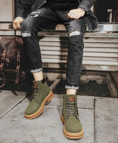 Charles™ - Comfortable Warm Lace-up Boots