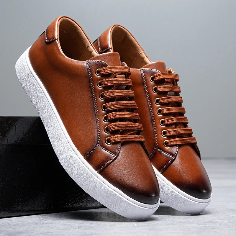 Franco™ - Comfortable Leather Sneaker