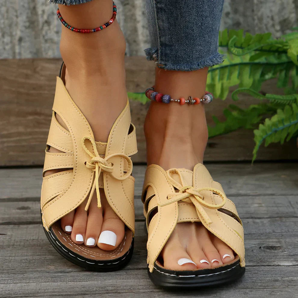 Isla™ - Handmade Comfortable Wedge Orthopedic Sandals