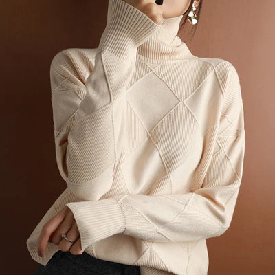 Evie™ - Comfortable Soft Turtleneck Sweater