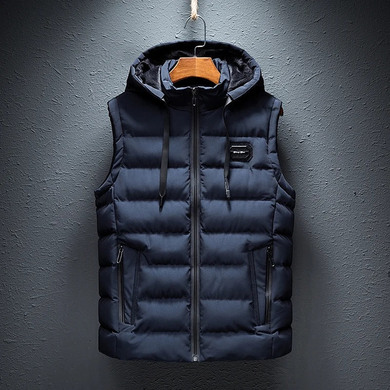 Elliot™ - Stylish Soft Hooded Vest