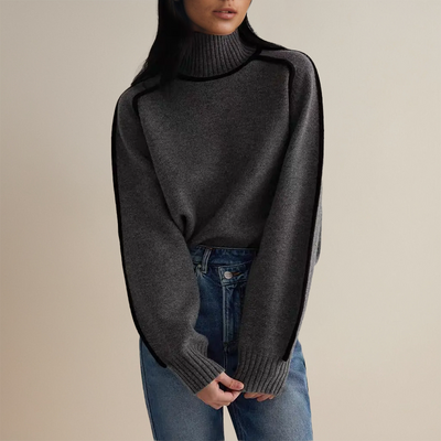 Amelia™ - Cashmere Overzied Couture Turtleneck Sweater