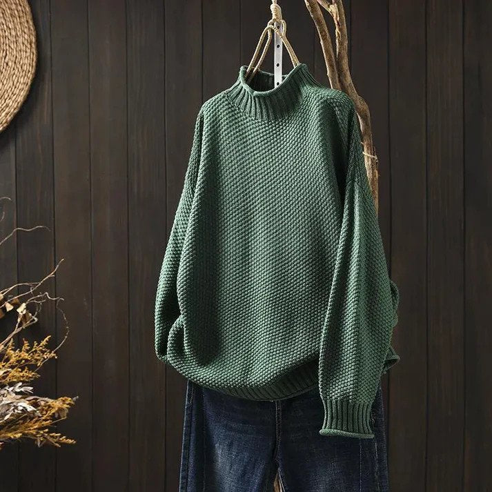 Lina™ - Soft Knitted Turtleneck Sweater