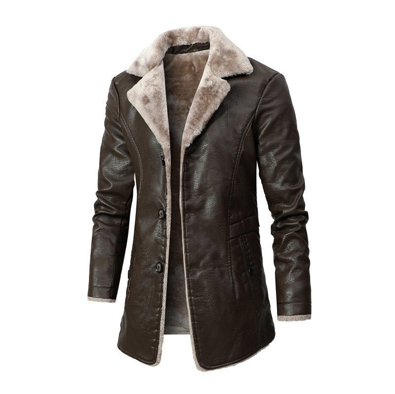 Harry™ - Elegant Leather Winter Coat