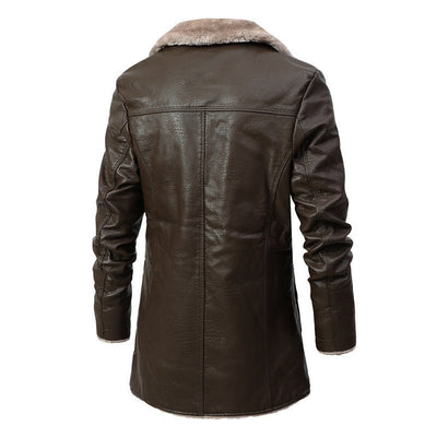 Harry™ - Elegant Leather Winter Coat