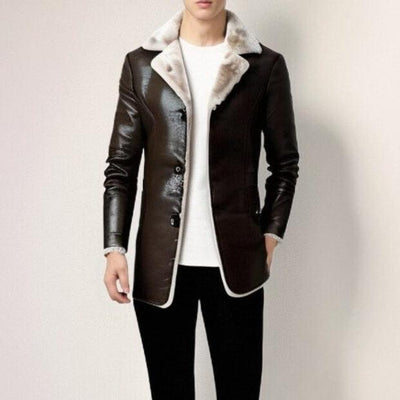 Alexander™ - Vintage Soft Faux Leather Winter Jacket