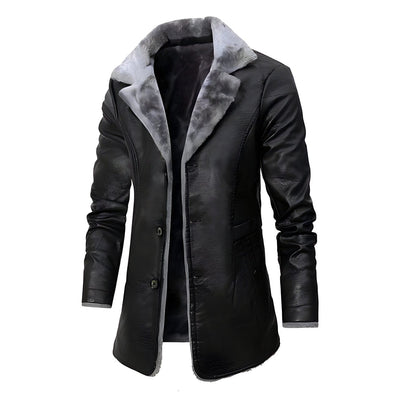 Alexander™ - Vintage Soft Faux Leather Winter Jacket