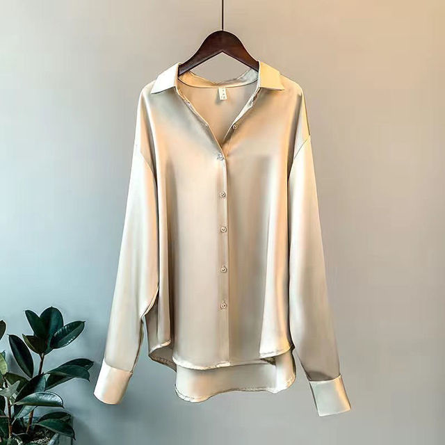 Evelyn™ - Stylish Satin Shirt