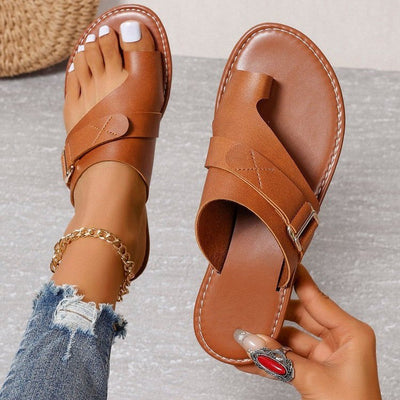 Quinn™ - Lightweight Orthopedic Leather Sandals