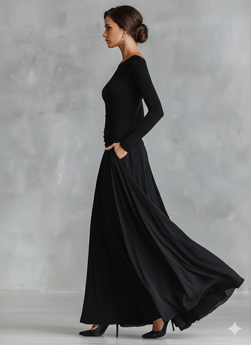Adele | Elegancka sukienka maxi